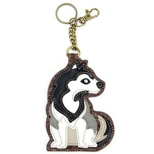 Chala Husky Key Fob/ Coin Purse NWT